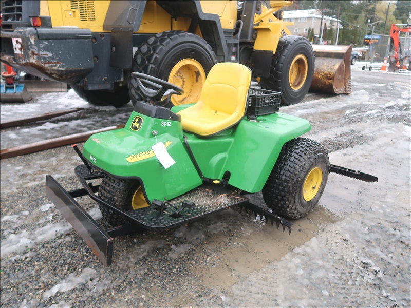 John Deere 1200a Bunker Rake New Date Kenmore Heavy Equipment Contractors Equipment 3398