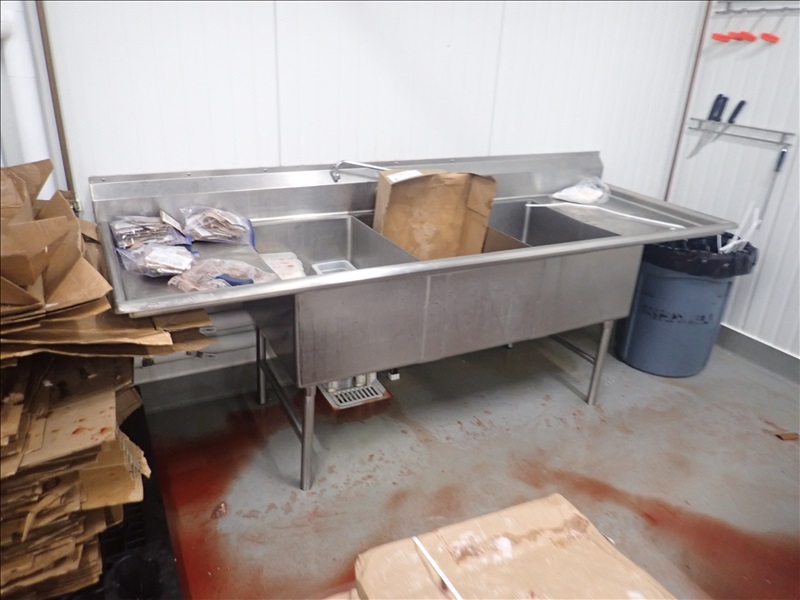 3-COMPARTMENT S/S SINK | ARTISAN CURED MEATS - ONLINE AUCTION | James G ...