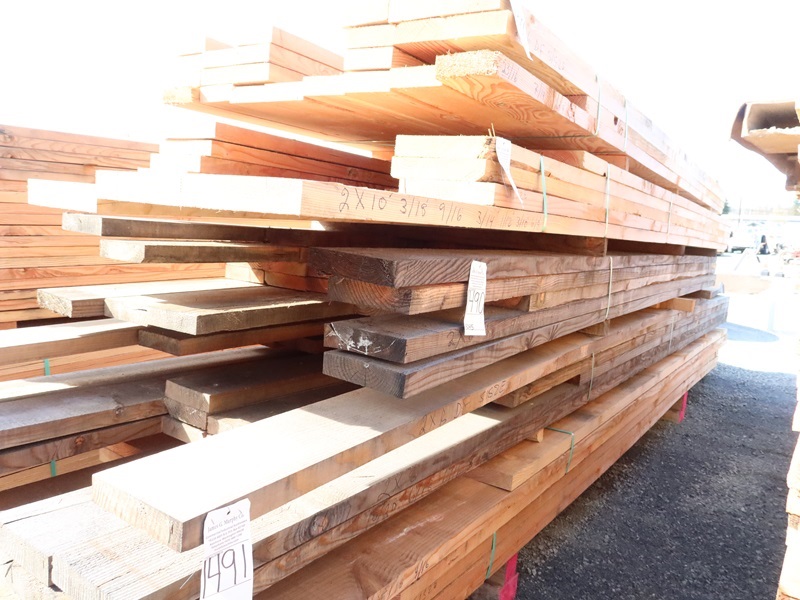 LOT, 2" X 8" FIR LUMBER, LENGTHS APPROX 12' 16' (NO REMOVAL UNTIL THURSDAY, APRIL 20TH