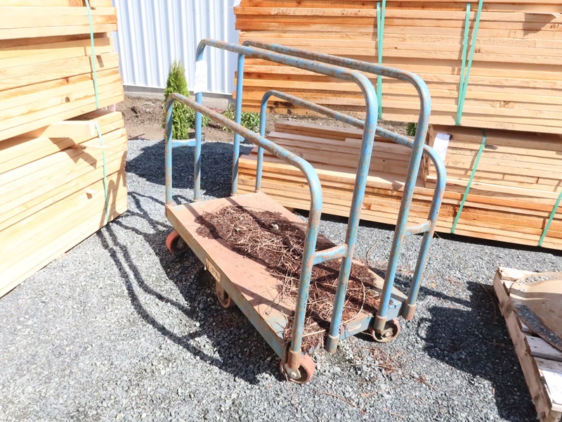 48 X 24 Materials Cart On Casters Marysville Tools Machine Shop Rolling Stock Online 4251