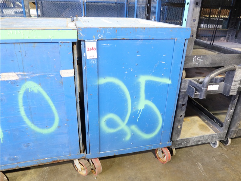 Tool Cabinet On Casters 30 X 48 X 48 Marysville Tools And Equipment Online Auction James 1900