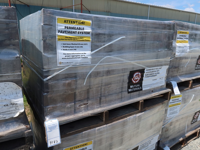 MUTUAL MATERIALS HERRINGBONE 8CM NORTHWEST BLEND MARYSVILLE TOOLS