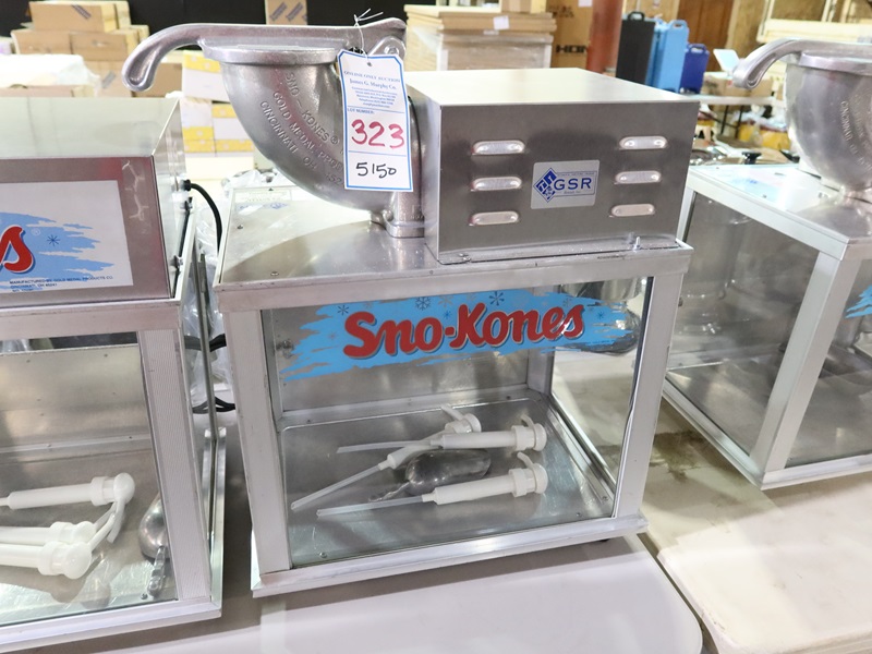 GOLD MEDAL DELUXE ICE SHAVER BREWERY EQUIPMENT, BUILDING INVENTORY, TOOLS