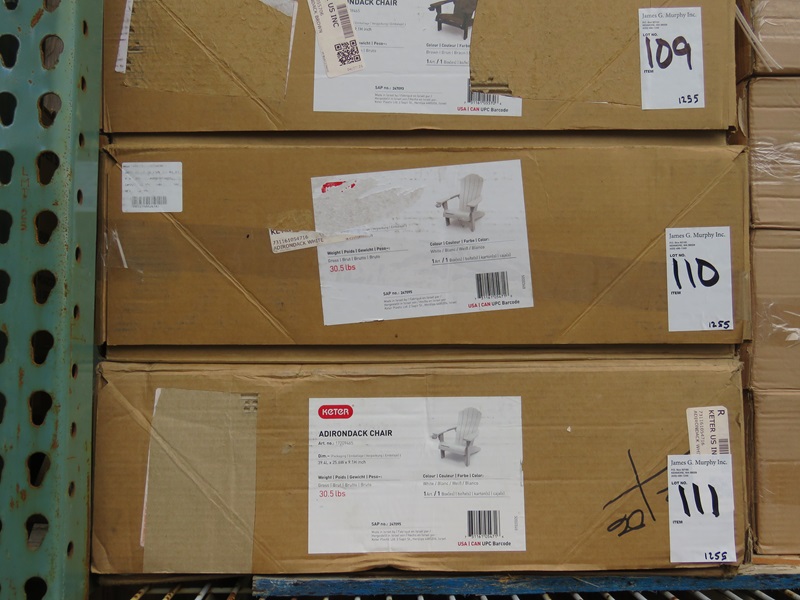 KETER US 17209465 UNUSED MERCHANDISE FROM A MAJOR RETAILER AND