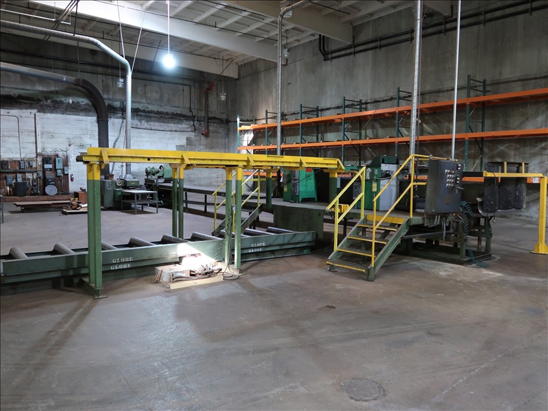 CHOP SAW LINE W/(2) PRECISION 14MLH CHOP SAWS W/71/2 HP/3,500 RPM