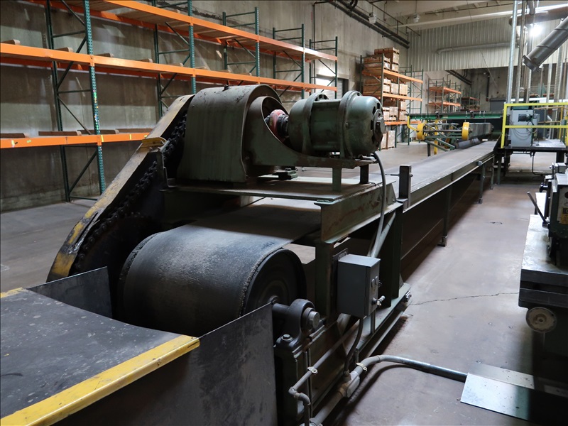 CHOP SAW LINE W/(2) PRECISION 14MLH CHOP SAWS W/71/2 HP/3,500 RPM