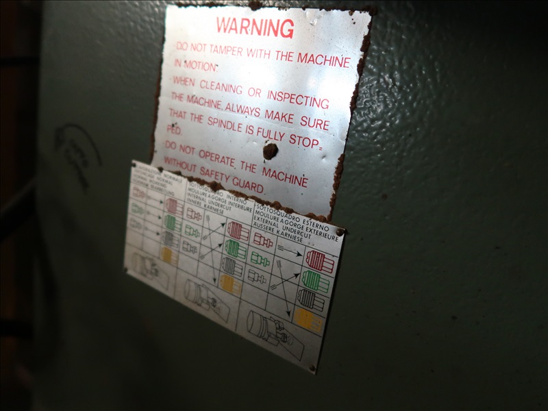 DELTA X5 18" DRUM SANDER; W&H SINGLE HEAD 6" MOULDER; SHOP FOX W1712 12