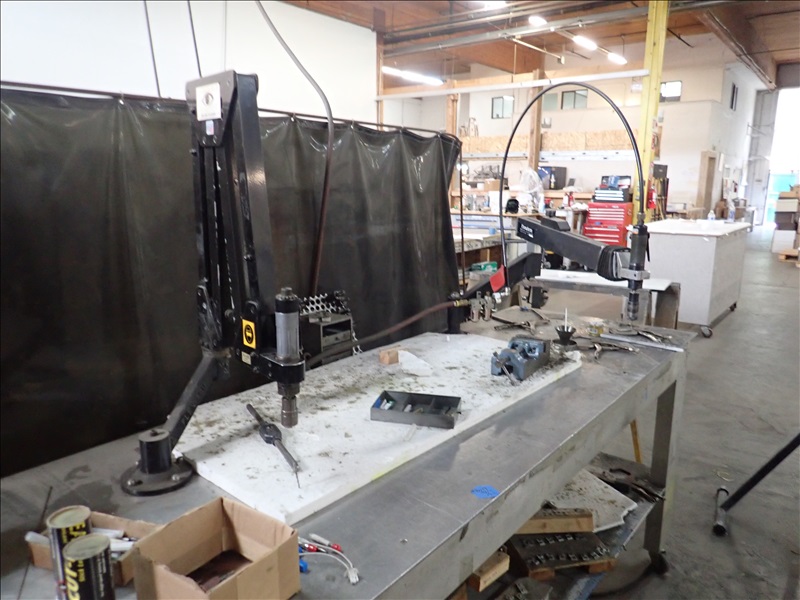 (2) FLEXARM PNEUMATIC DRILLS CHARLES LOOMIS LIGHTING ONLINE