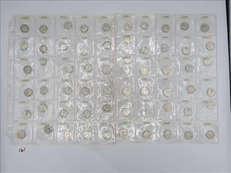 LOT, APPROX (247) ROOSEVELT DIMES CONTENTS OF SAFE DEPOSIT BOXES