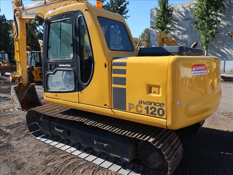 1999 Komatsu Pc120 6e Dpk Inc General Contractors Live Auction James G Murphy Co 4241