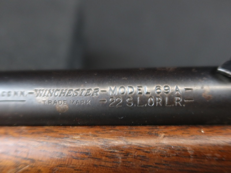 WINCHESTER 69A | PRIVATE - 1 OWNER - FIREARMS COLLECTION - ONLINE ...