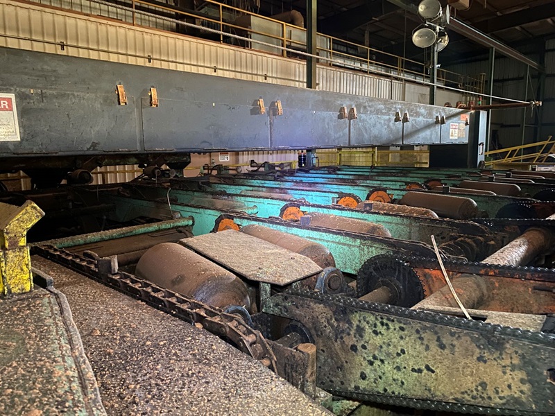 ASSORTED CONVEYORS TO 150', TRANSFERS TO 60', ROLL CASES TO 30' THE