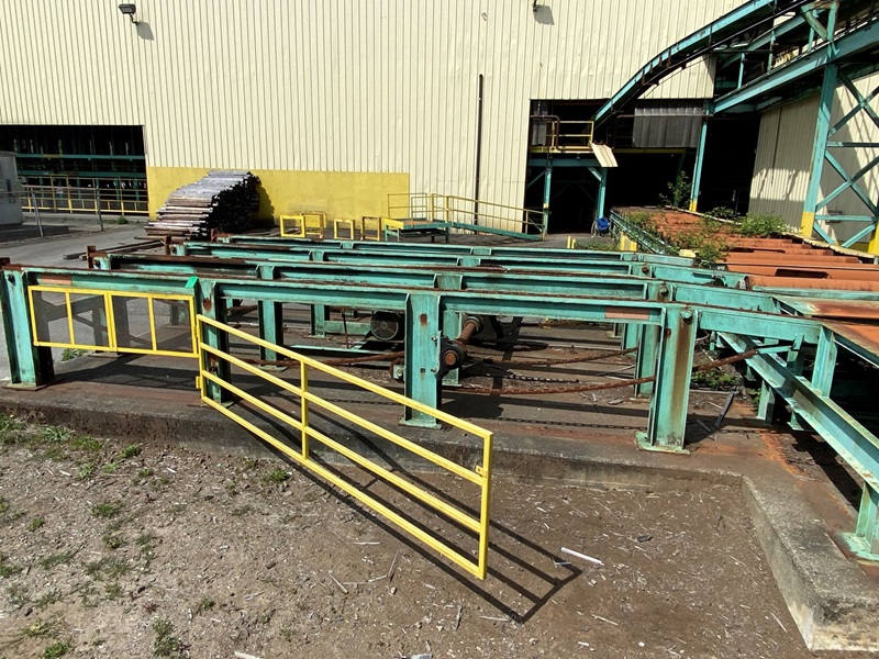ASSORTED CONVEYORS TO 150', TRANSFERS TO 60', ROLL CASES TO 30' THE