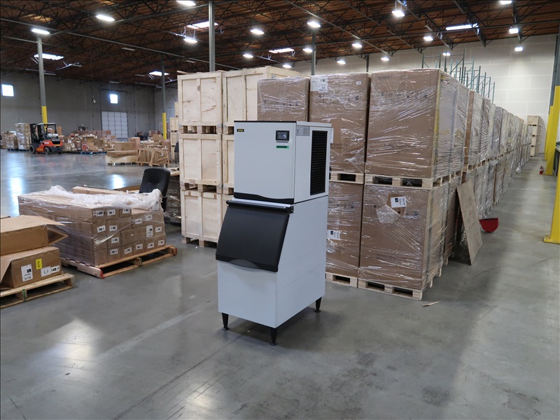 (358) VEVOR LB400TA ICE MAKERS W/ICE BIN, DIGITAL DISPLAY GVS INVENTORY ONLINE AUCTION