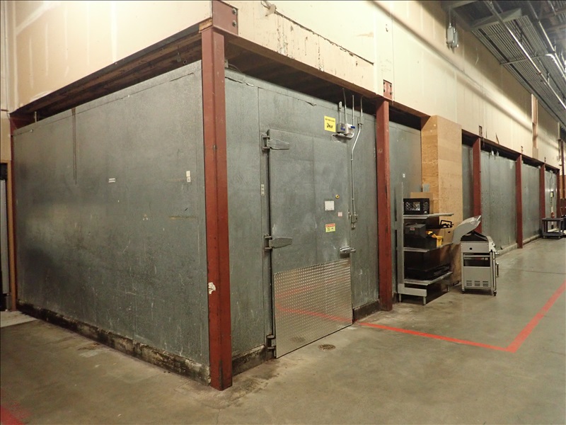 KALT APPROX. 16’X85’X10’ WALKIN MEAT COOLER, 60” DOOR