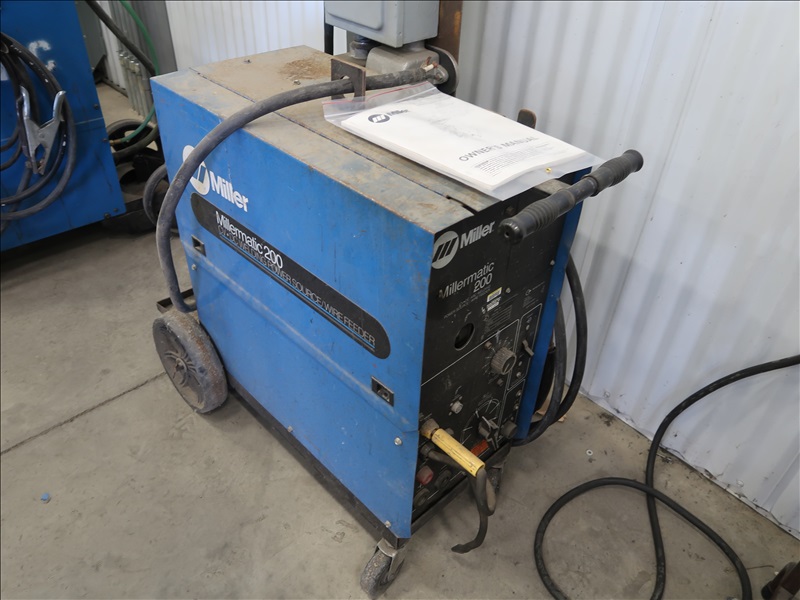 MILLERMATIC 200 | MECHANICAL INC. - LIVE AUCTION | James G. Murphy Co.