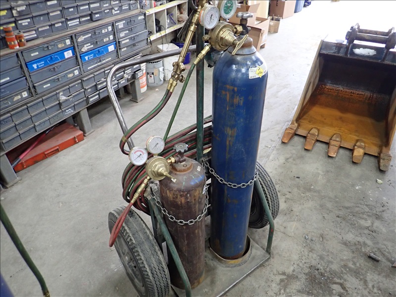 OXY/ACETYLENE CART, GAUGES, HOSE & TORCH | J.R. HAYES CORPORATION ...