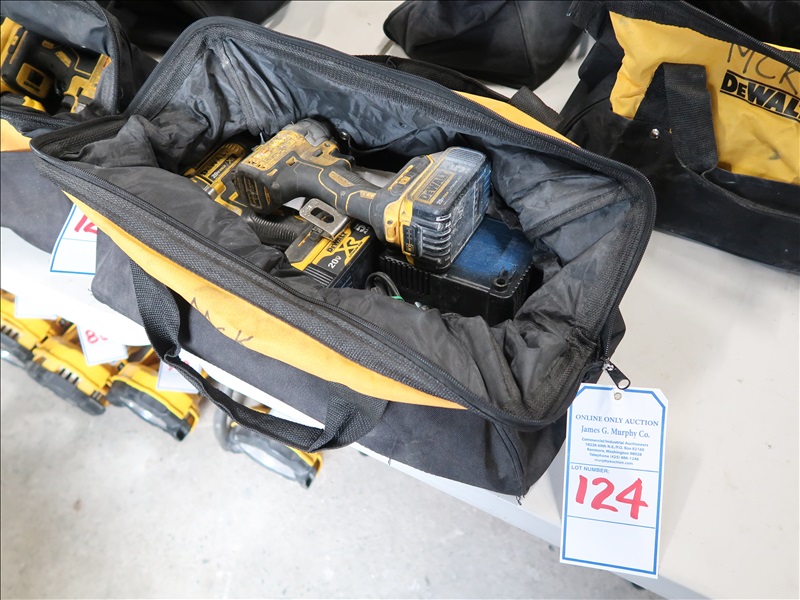 LOT, DEWALT 20V CORDLESS DCD996 1/2