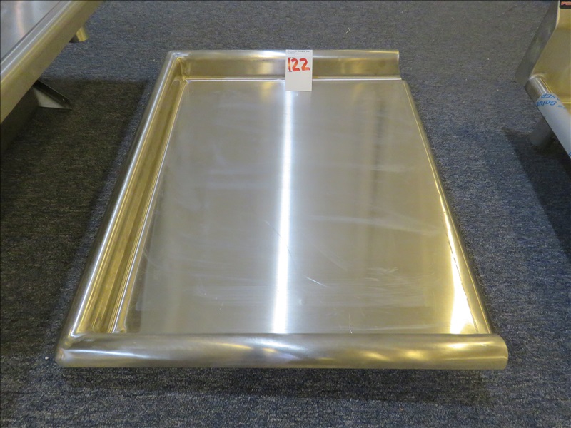 24" SS DISH TABLE (NO LEGS) MONARCH TRADING CORPORATION ONLINE ONLY
