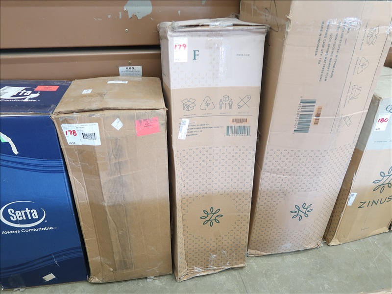 ZINUS MAJOR RETAILER GENERAL MERCHANDISE ONLINE AUCTION James G