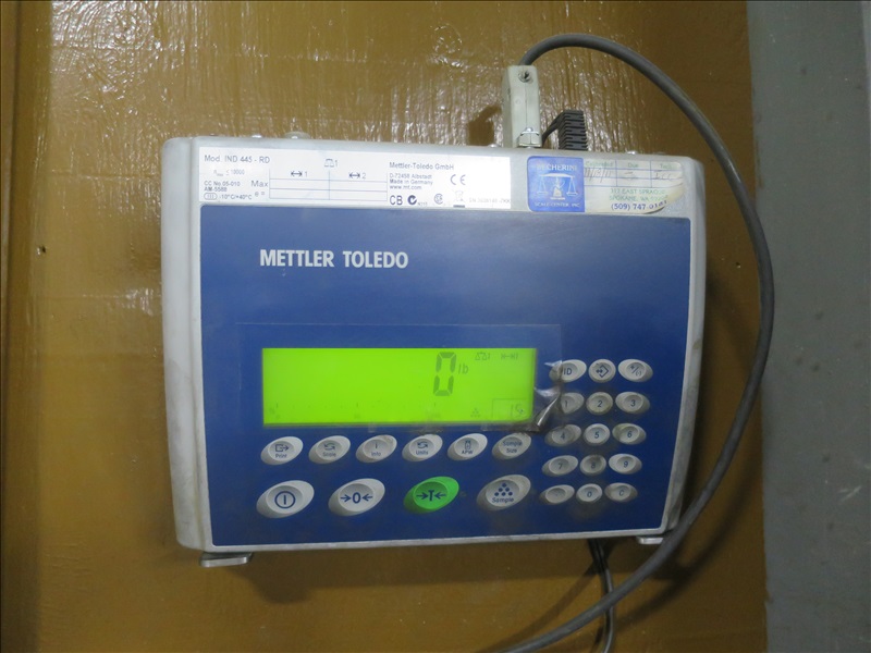 METTLER TOLEDO IND 445RD OMEGA PACIFIC, INC. ONLINE ONLY James G