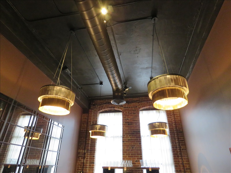 LOT, (4) DECORATIVE CEILING MOUNTED CHANDELIERS (LIGHTS ARE CEILING