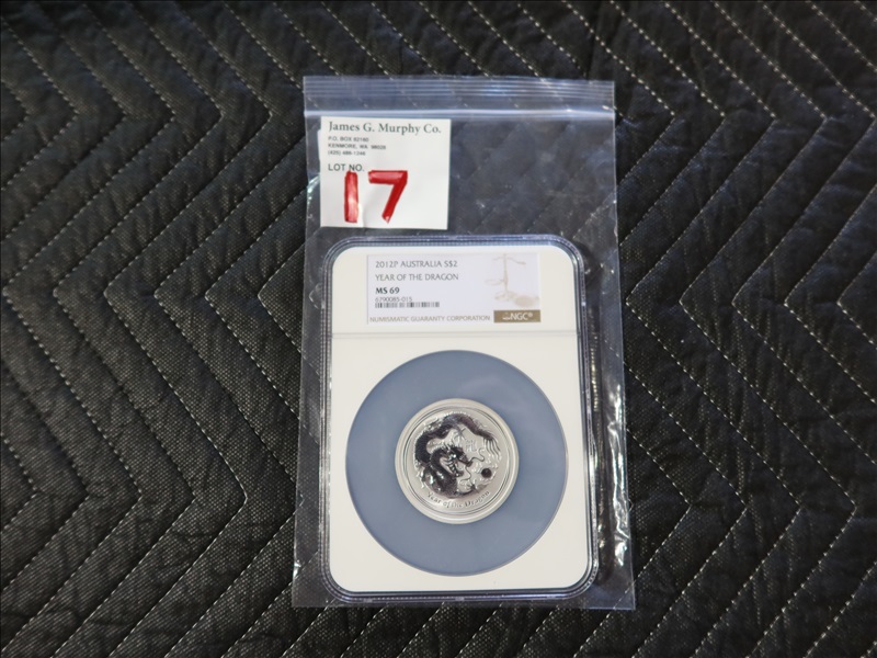 2012P AUSTRALIAN SILVER COIN | COINS, COLLECTABLES & TOOLS - ONLINE ...