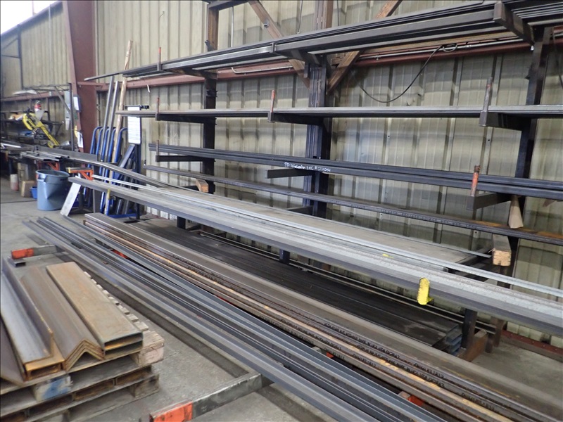 ASSORTED ANGLE, CHANNEL, BAR STOCK STEEL INVENTORY | PRO REFRIGERATION ...