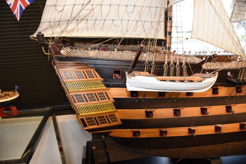 HMS Victory (ONE OF A KIND) Museum Display Approx. 10 feet long x 80 ...