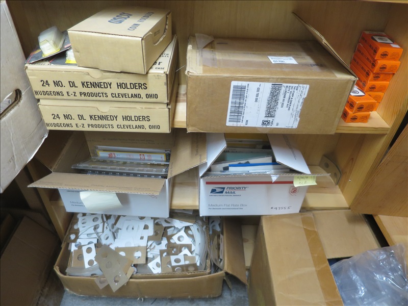 LOT, ASSORTED COIN HOLDERS & SUPPLIES IN THIS SECTION STAMP & COIN
