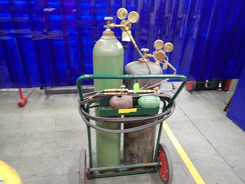 (2) OXY/ACETYLENE SETS (TANKS ARE LEASED) | PARK FABRICATION - ONLINE ...