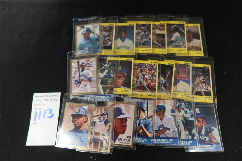 KEN GRIFFEY JR. STAR 1990, PLAYBALL & MORE CARDS | SPORTS MEMORABILIA ...