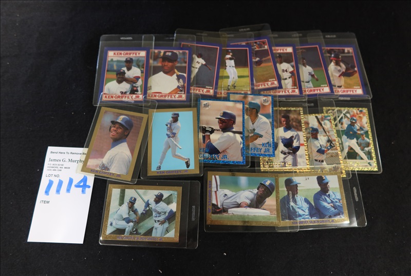 KEN GRIFFEY JR. PEPSI SET, PLAYBALL NUMBERED SET & GOLD CARDS | SPORTS ...