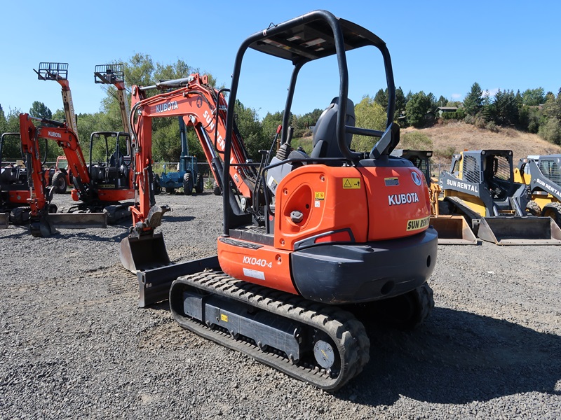 2019 KUBOTA KX040-4 | SUN RENTAL CENTER - ONLINE AUCTION | James G ...