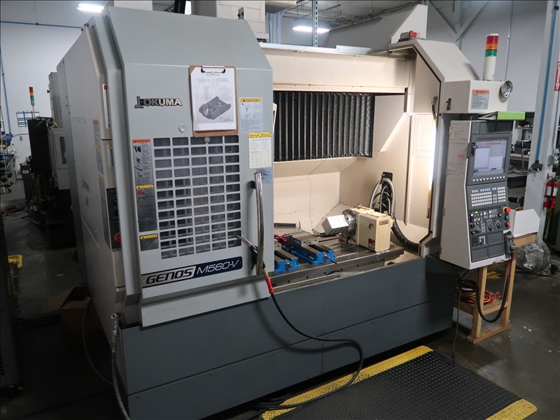 2013 OKUMA M560-V | TEK MACHINING INC. - ONLINE ONLY | James G. Murphy Co.