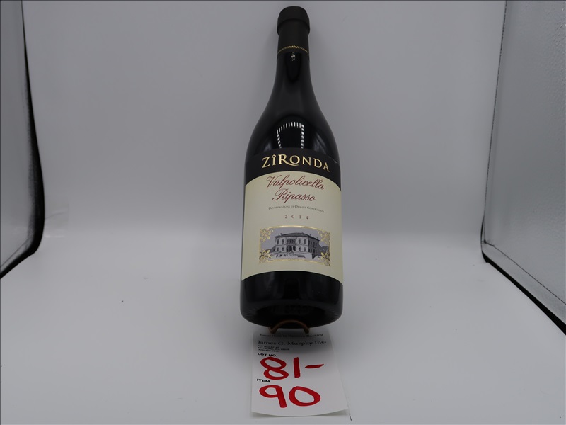 WINE INVENTORY VI WINES DISTRIBUTING ONLINE ONLY James G. Murphy Co.